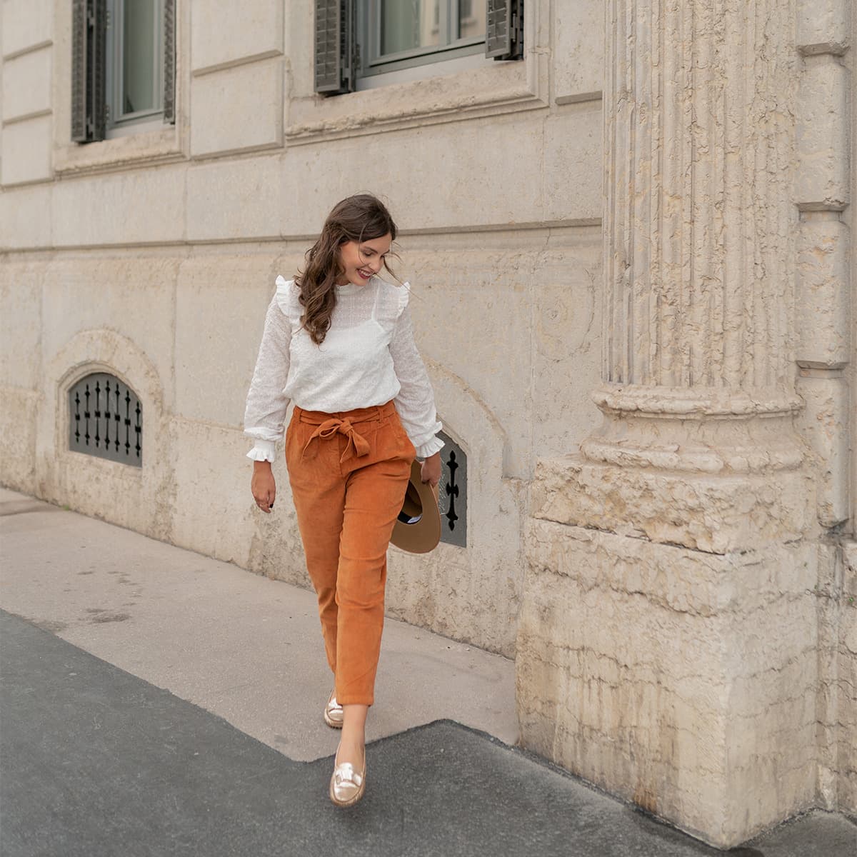 Women's Pants Céleste Brown