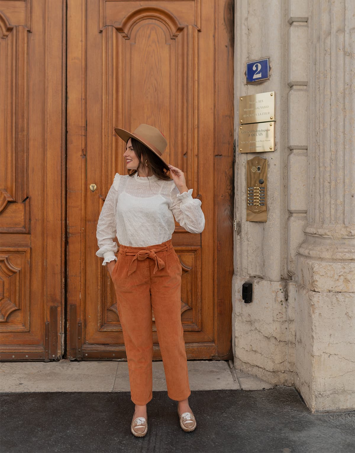 Women's Pants Céleste Brown