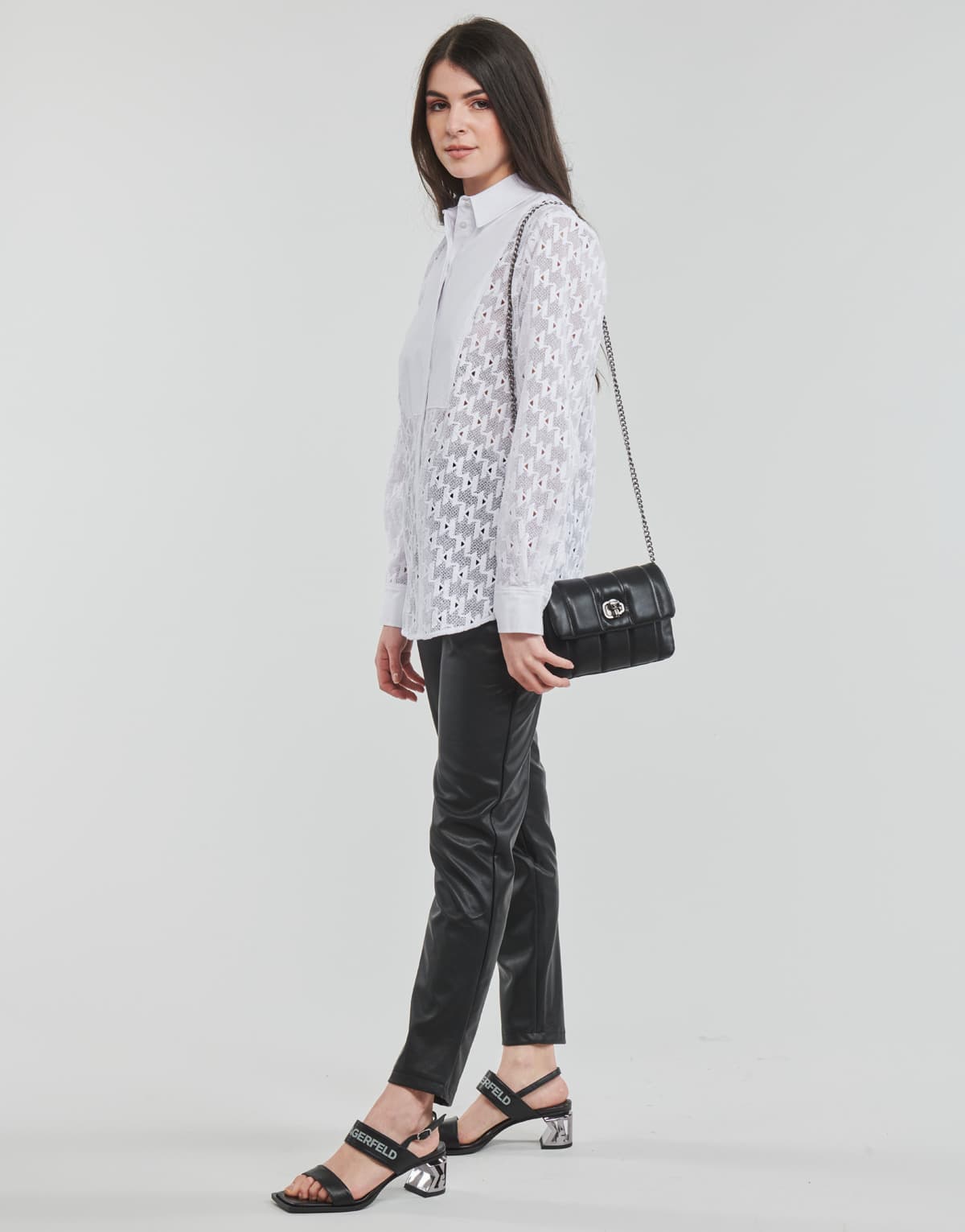 Women's Shirts Karl Lagerfeld White