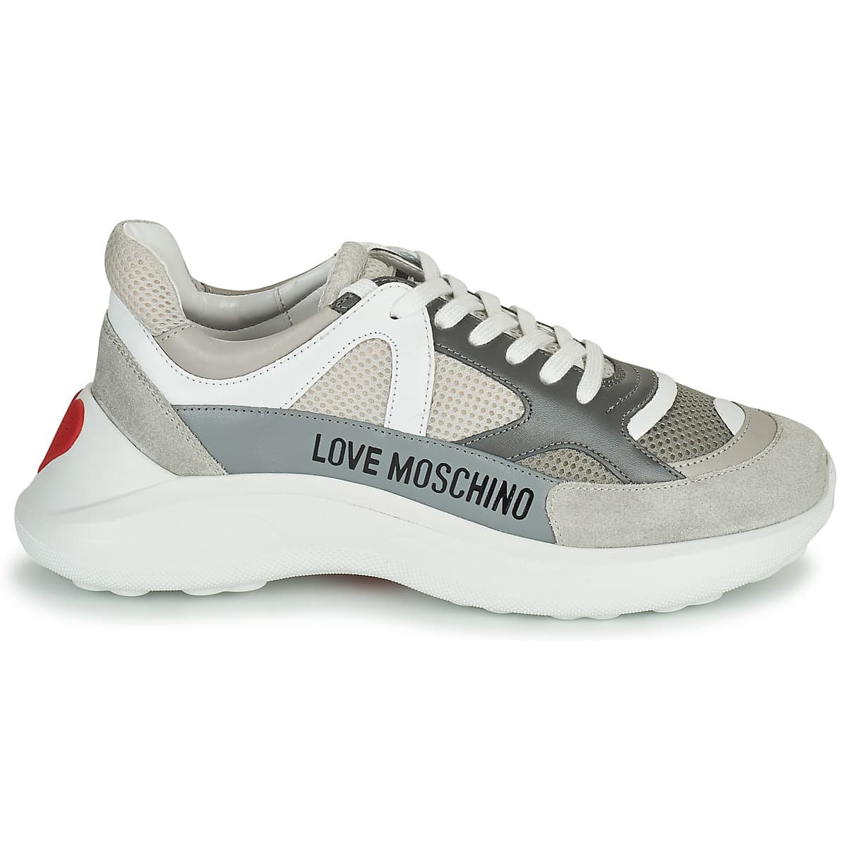 Women's Sneakers Love Moschino Gray