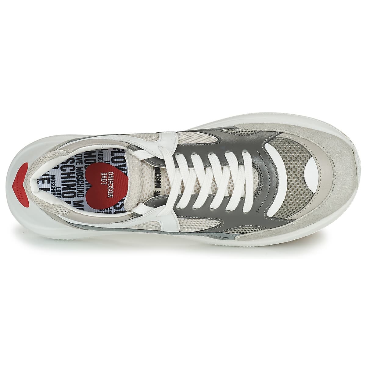 Women's Sneakers Love Moschino Gray