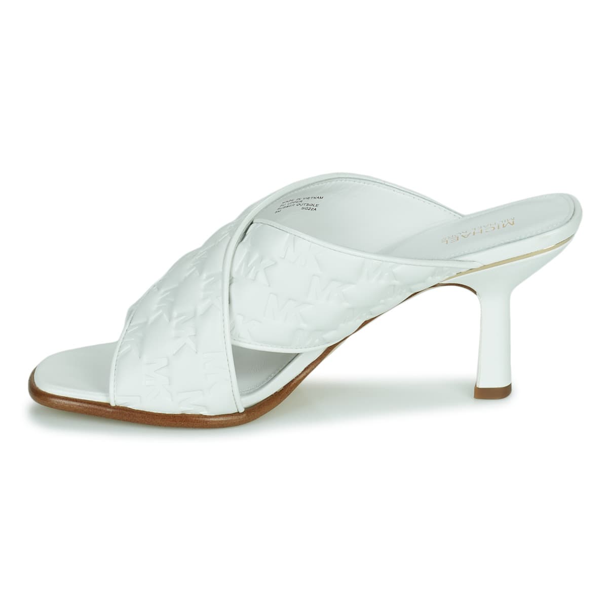 Women's Mules Michael Kors White