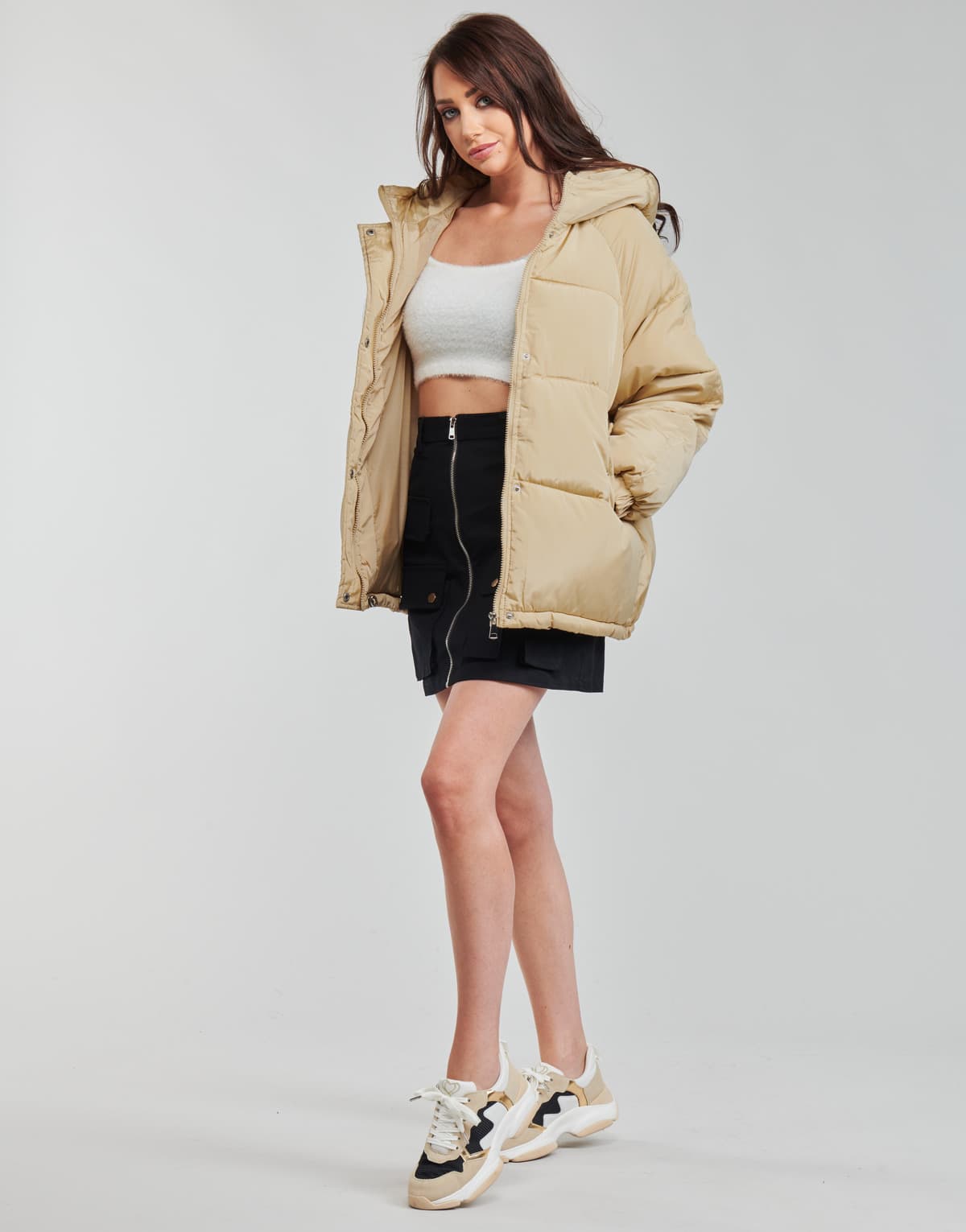 Women's Jackets Yurban Beige