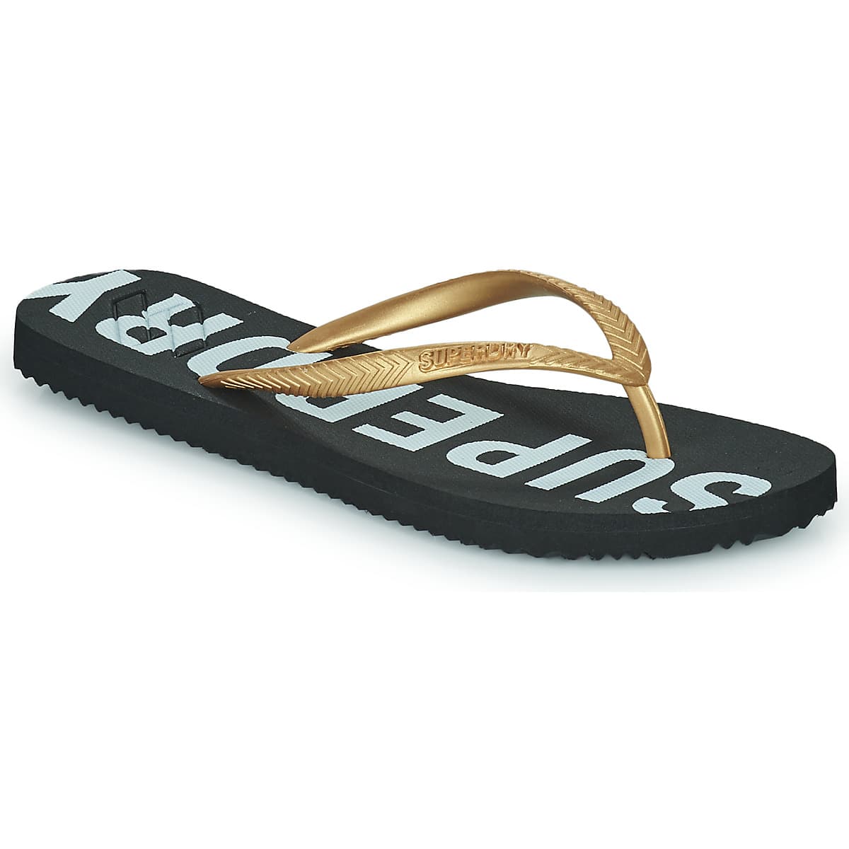 Women's Flip Flops Superdry Gold