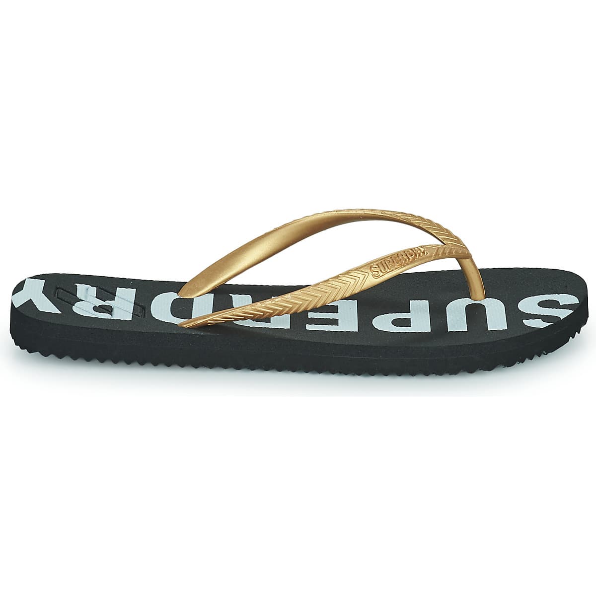 Women's Flip Flops Superdry Gold