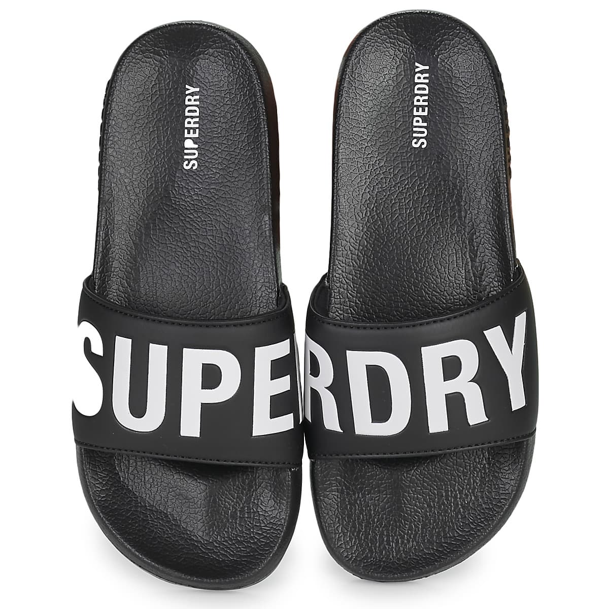 Women's Flip Flops Superdry Black