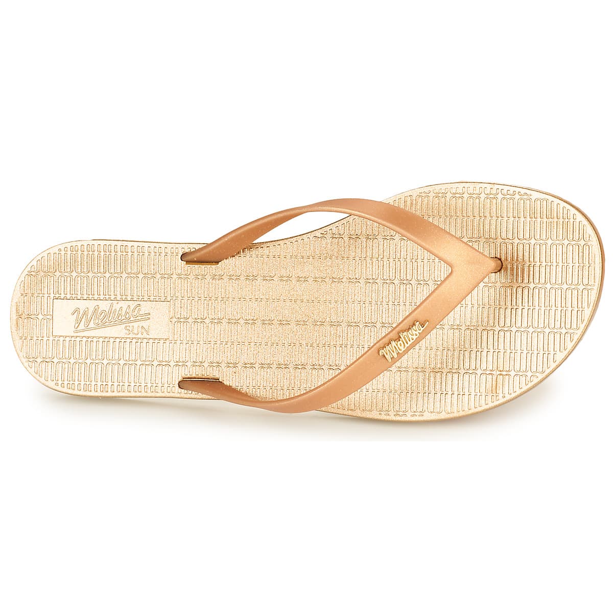Women's Flip Flops Melissa Gold