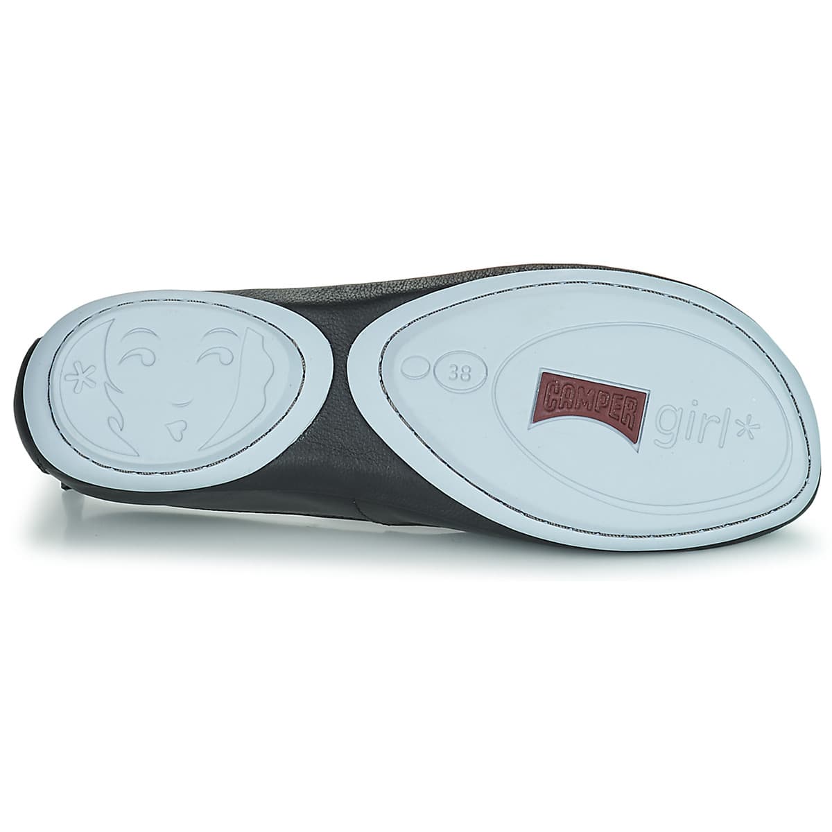 Women's Ballet Flats Camper Black