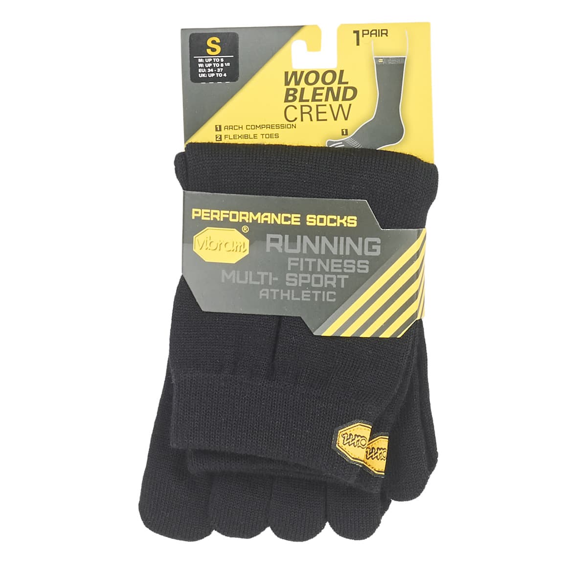 Women's Socks Vibram Fivefingers Black