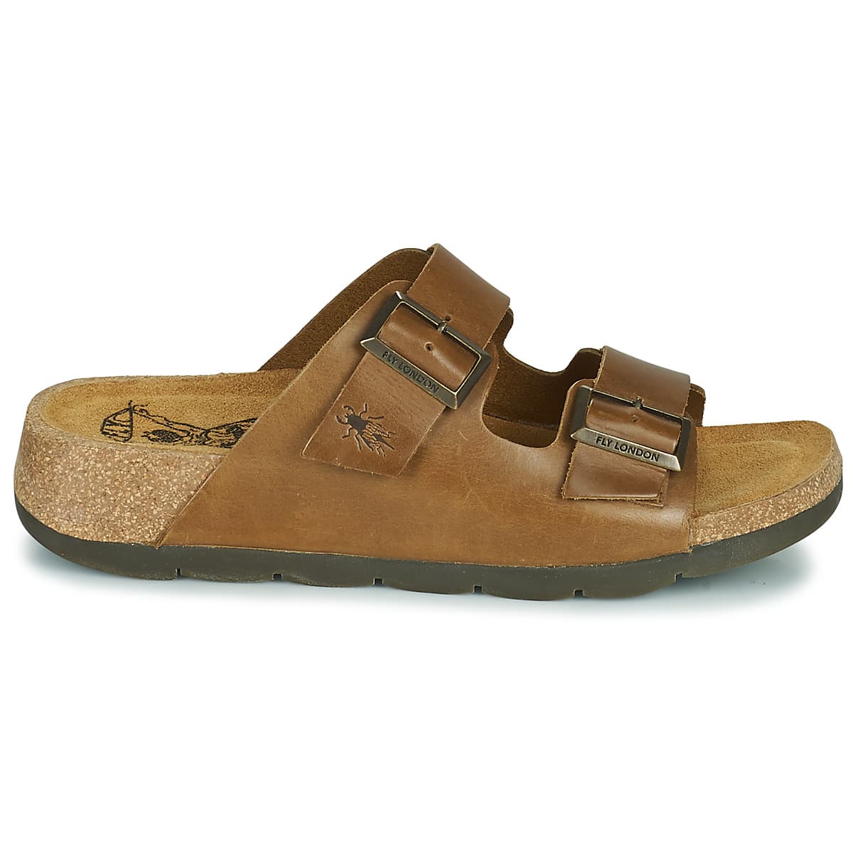 Women's Sandals Fly London Brown