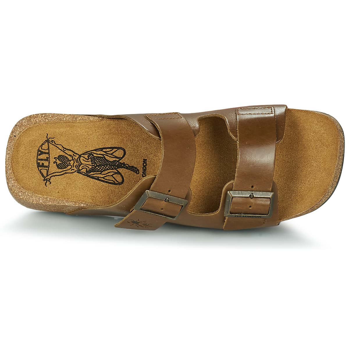 Women's Sandals Fly London Brown