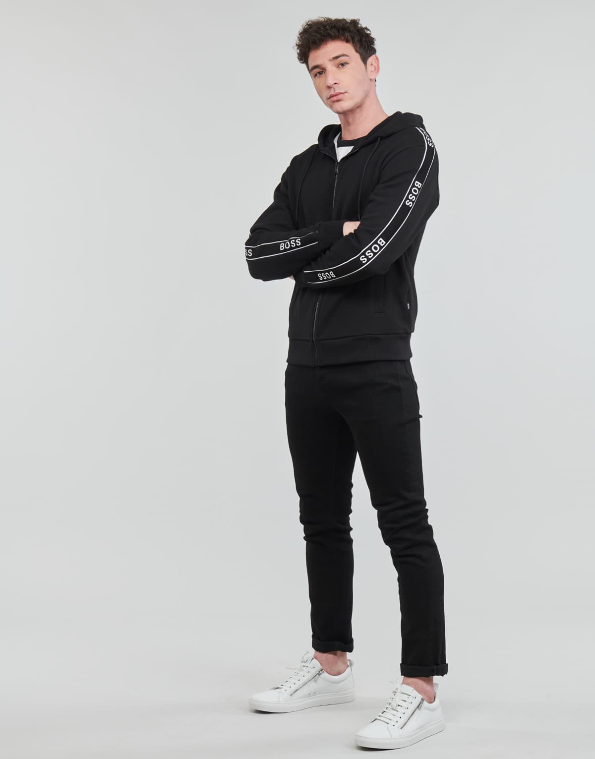 Men's Sweatshirts BOSS Black