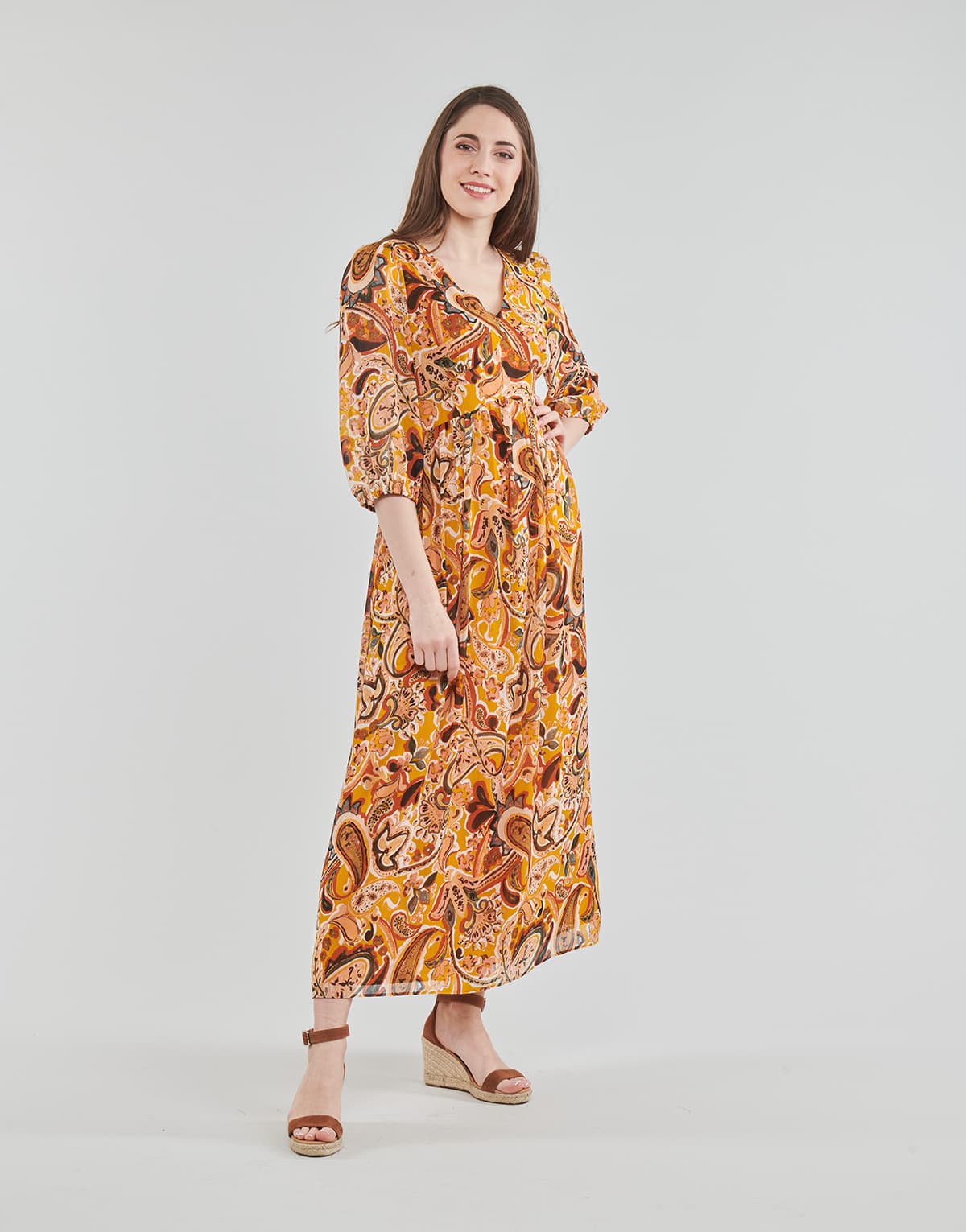 Women's Dresses Naf Naf Yellow