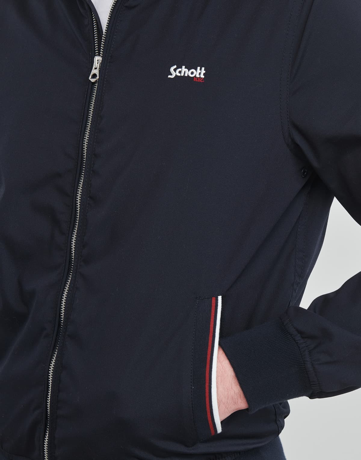 Men's Jackets Schott Blue