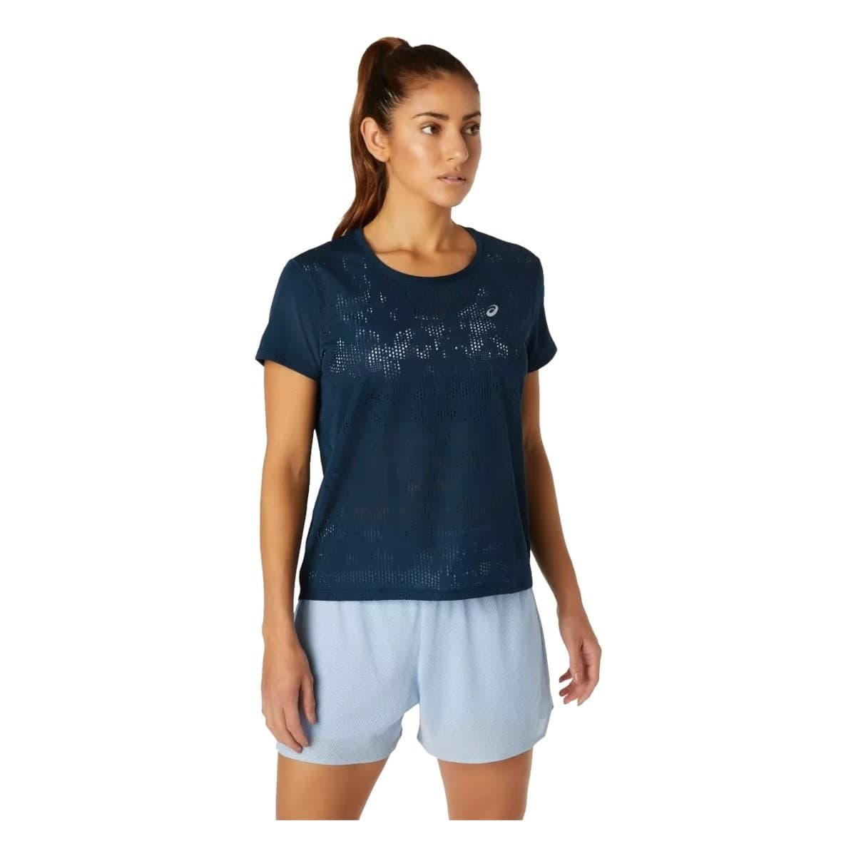 Women's T-Shirts Asics Blue