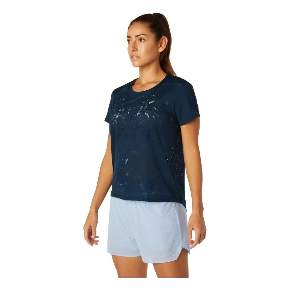 Women's T-Shirts Asics Blue
