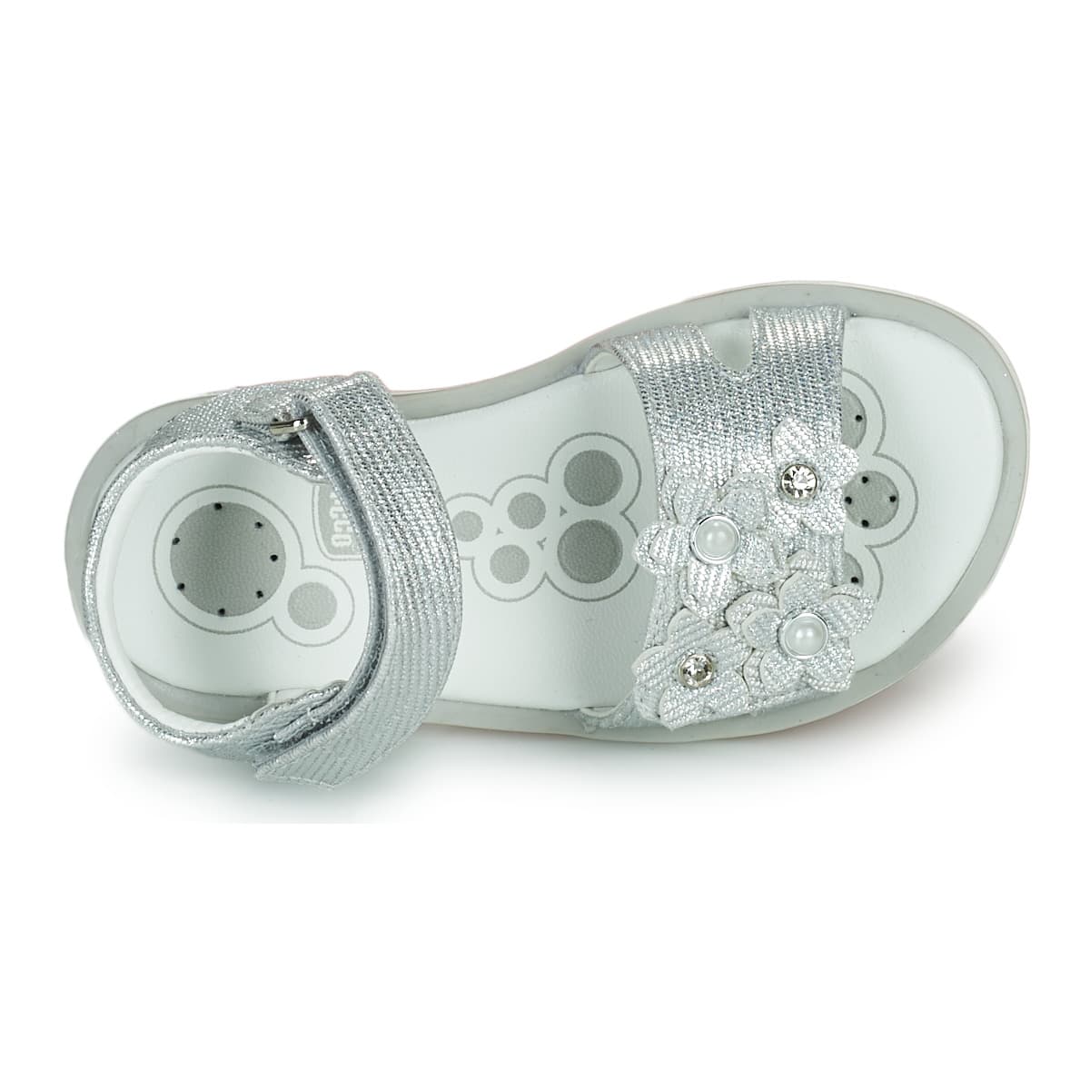 Girls' Sandals Chicco Silver