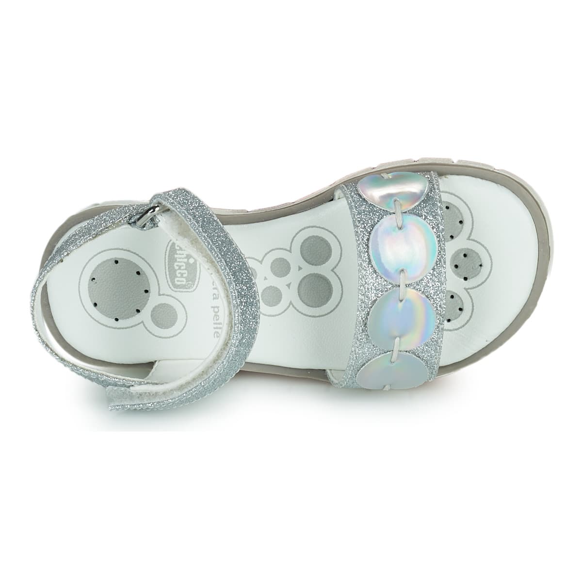 Girls' Sandals Chicco Silver