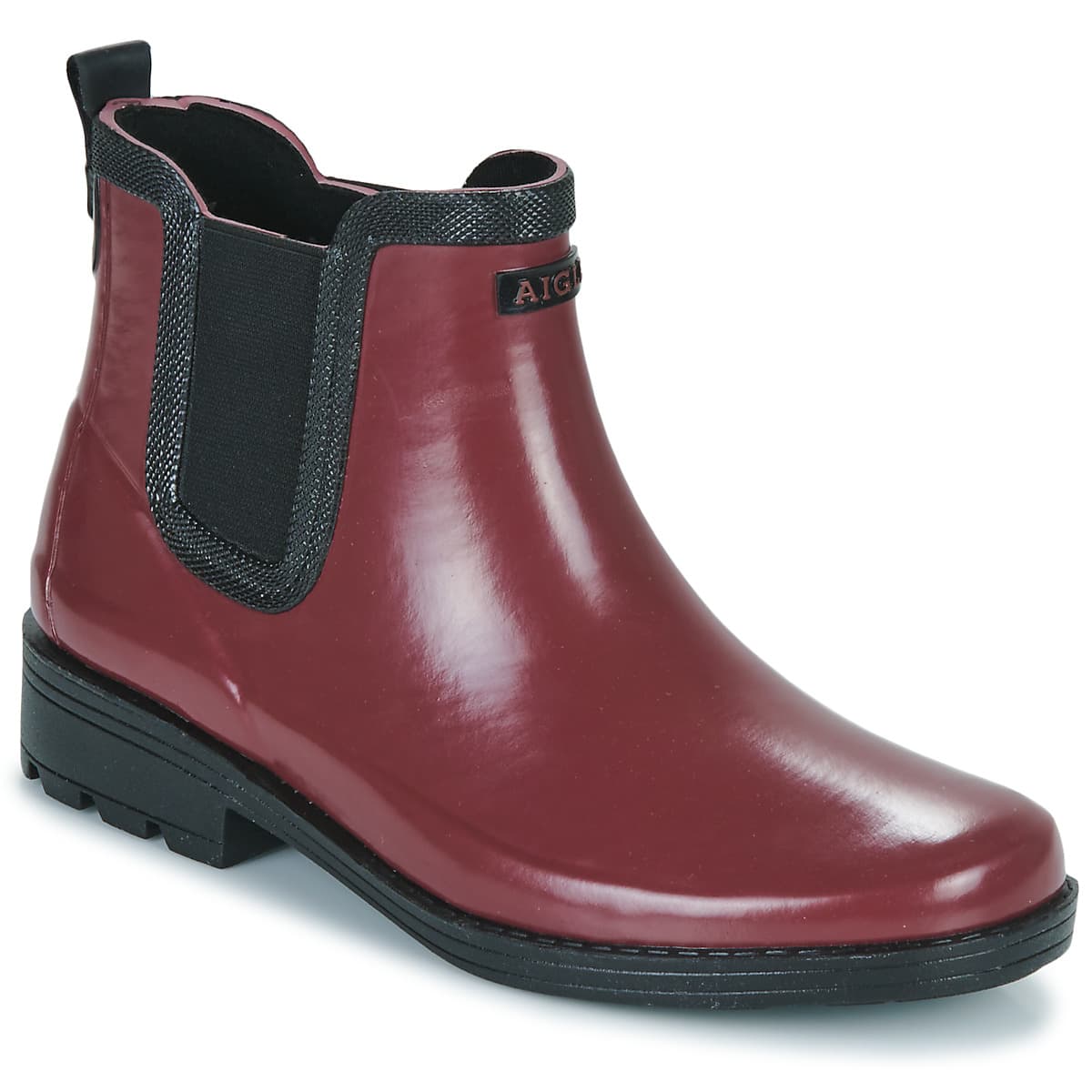 Women's Wellington Boots Aigle Bordeaux