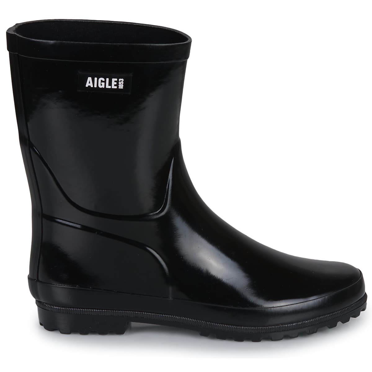 Women's Wellington Boots Aigle Black