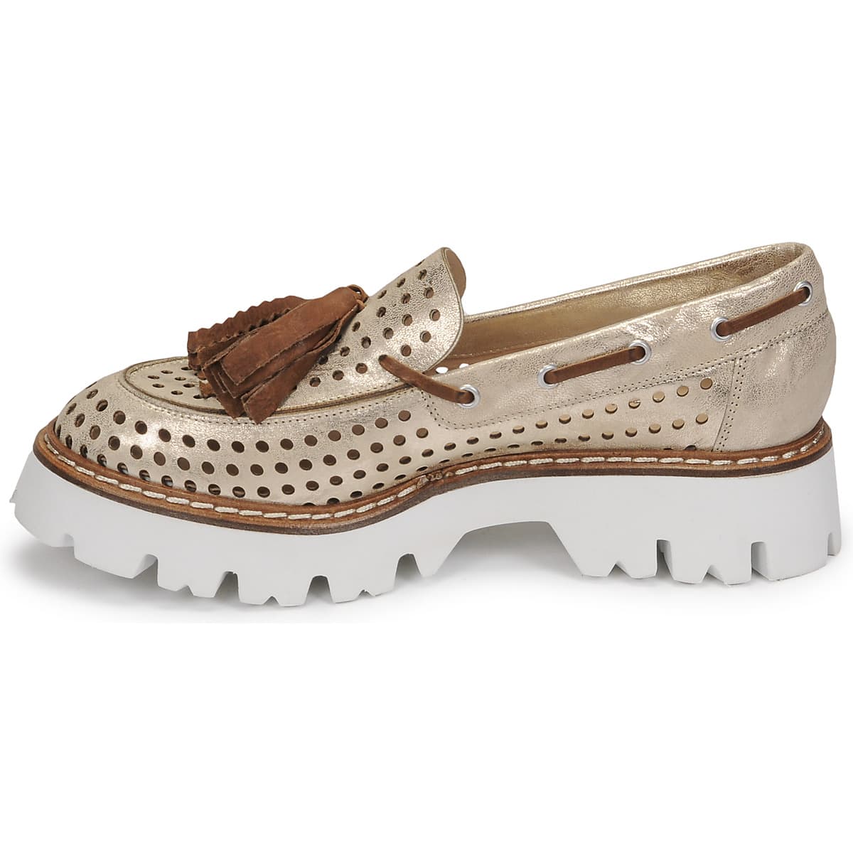 Women's Loafers Fru.it Gold