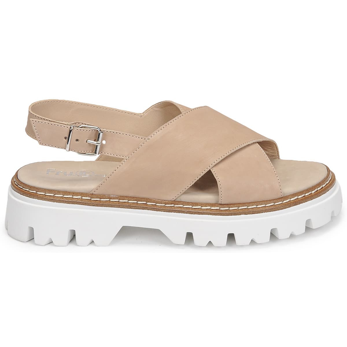 Women's Sandals Fru.it Beige