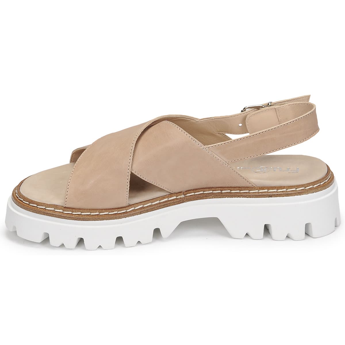 Women's Sandals Fru.it Beige