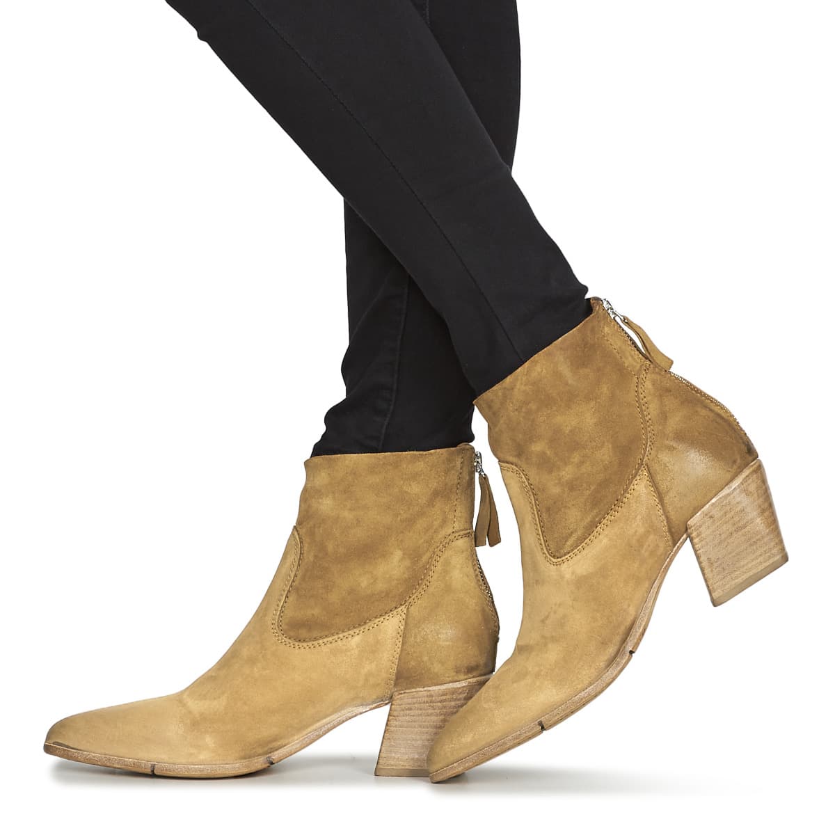 Women's Ankle Boots Moma Brown