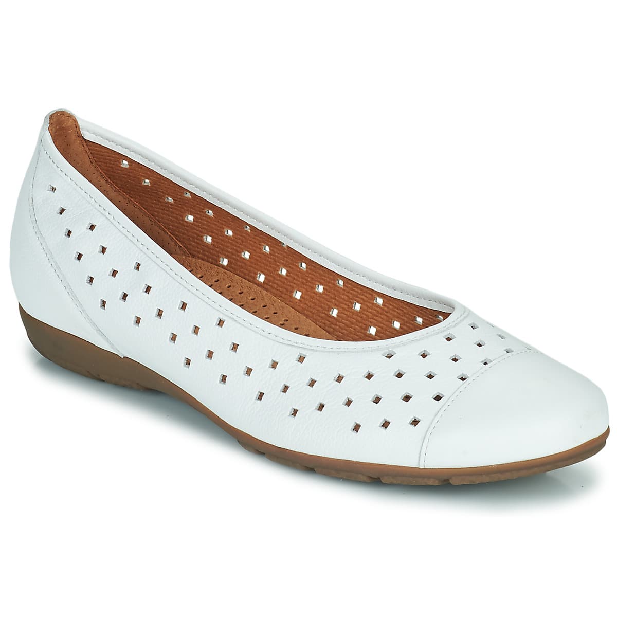 Women's Ballet Flats Gabor White