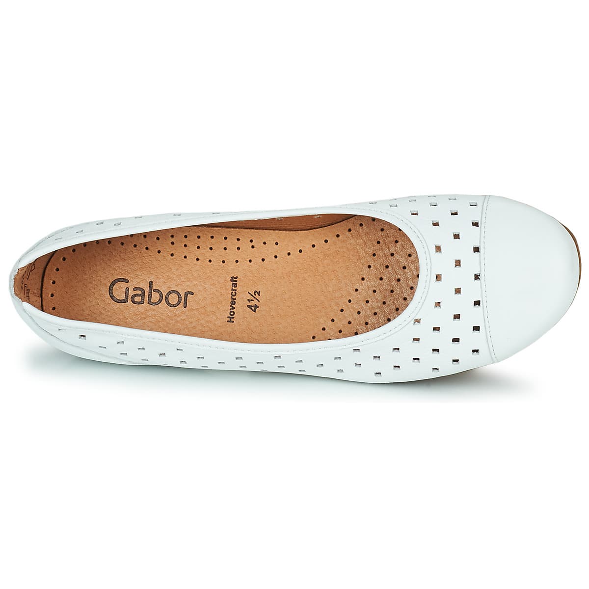 Women's Ballet Flats Gabor White