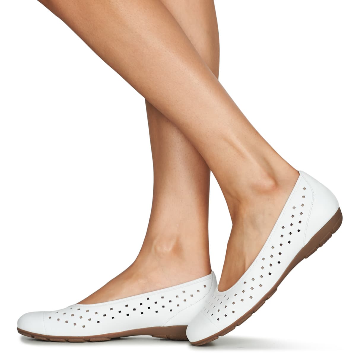 Women's Ballet Flats Gabor White