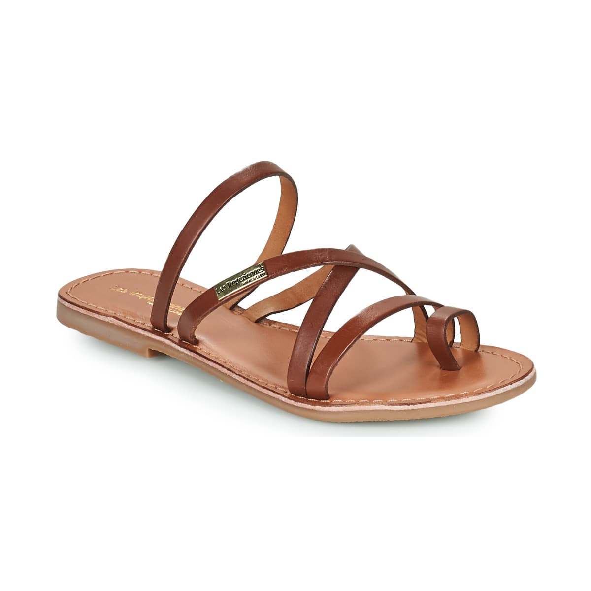 Women's Flip Flops Les Tropeziennes par M.Belarbi Brown