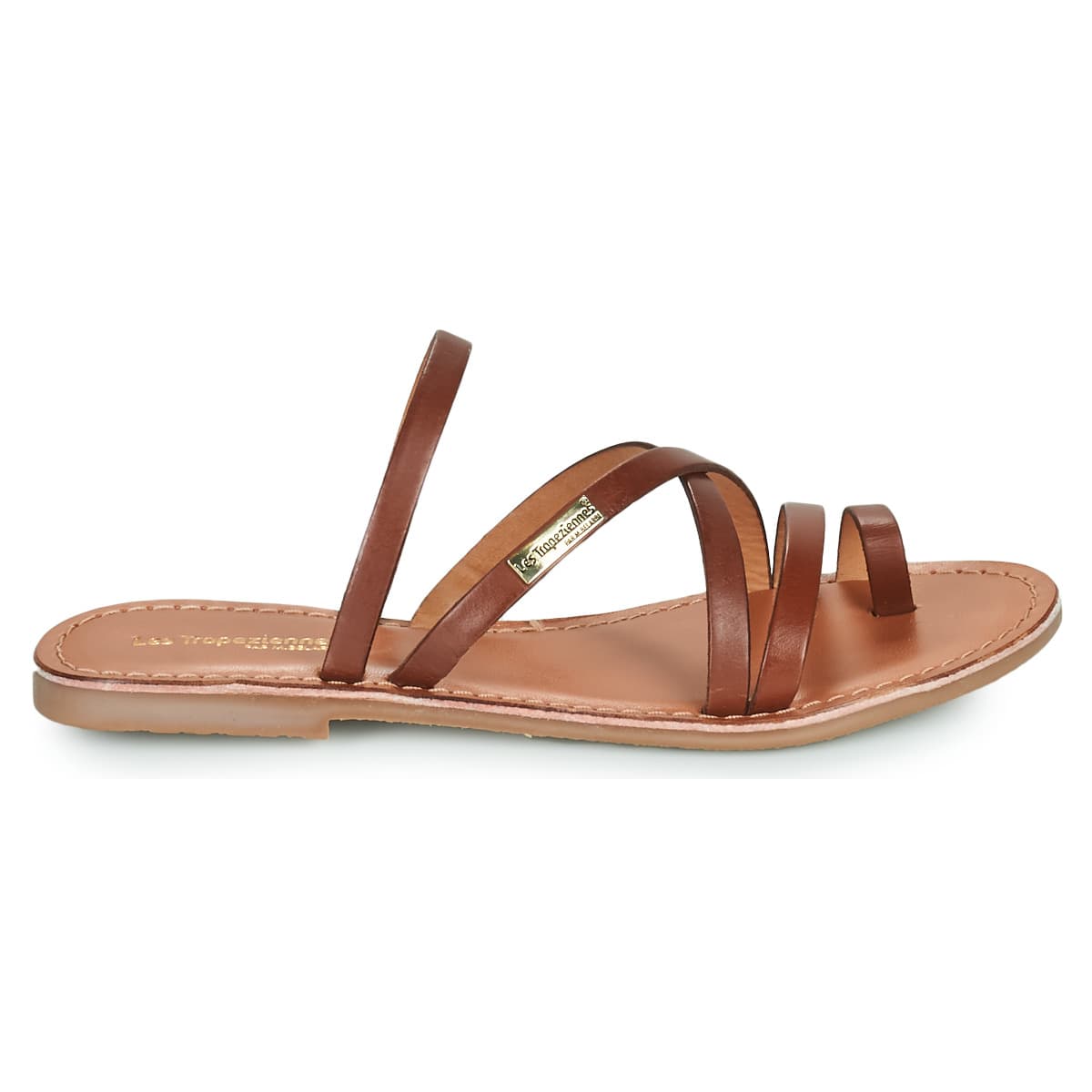 Women's Flip Flops Les Tropeziennes par M.Belarbi Brown