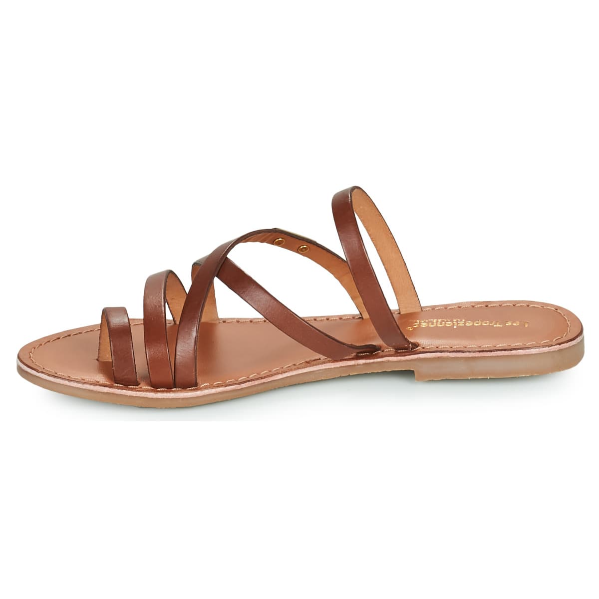 Women's Flip Flops Les Tropeziennes par M.Belarbi Brown
