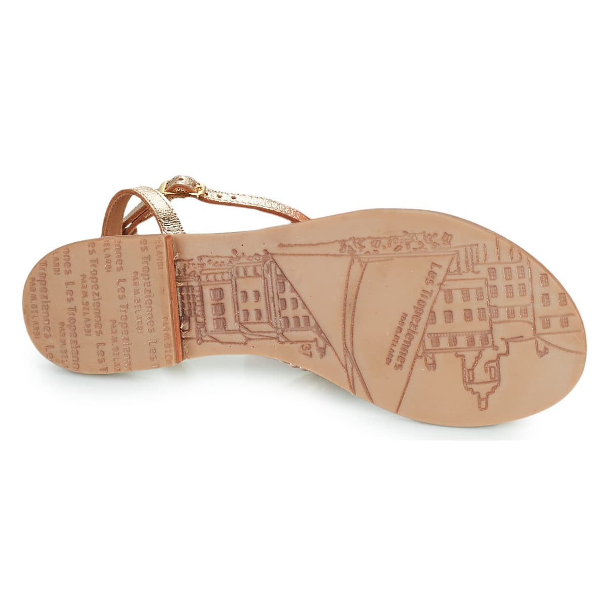 Women's Sandals Les Tropeziennes par M.Belarbi Gold