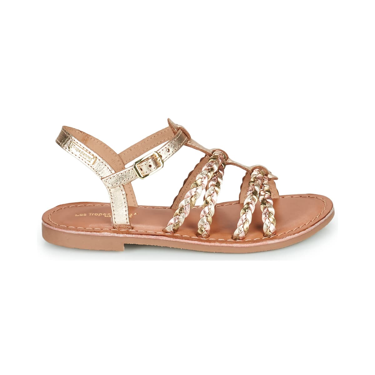 Girls' Sandals Les Tropeziennes par M.Belarbi Gold