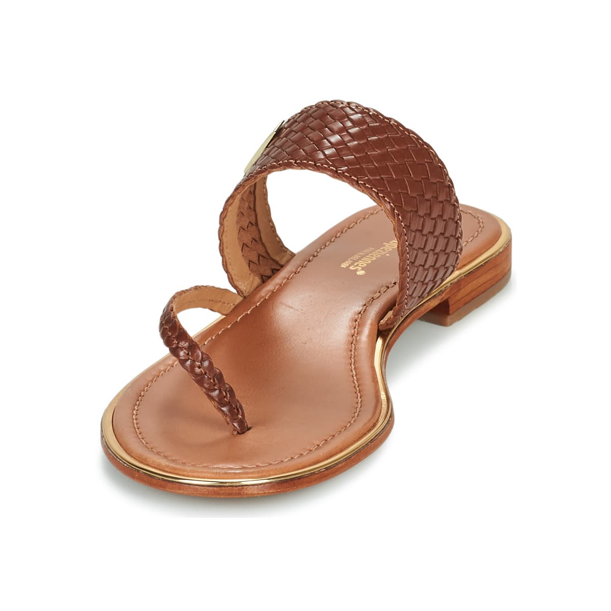 Women's Flip Flops Les Tropeziennes par M.Belarbi Brown
