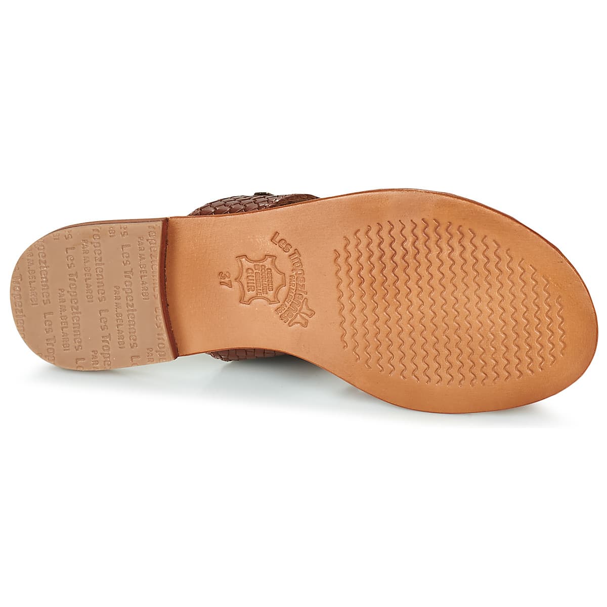 Women's Flip Flops Les Tropeziennes par M.Belarbi Brown
