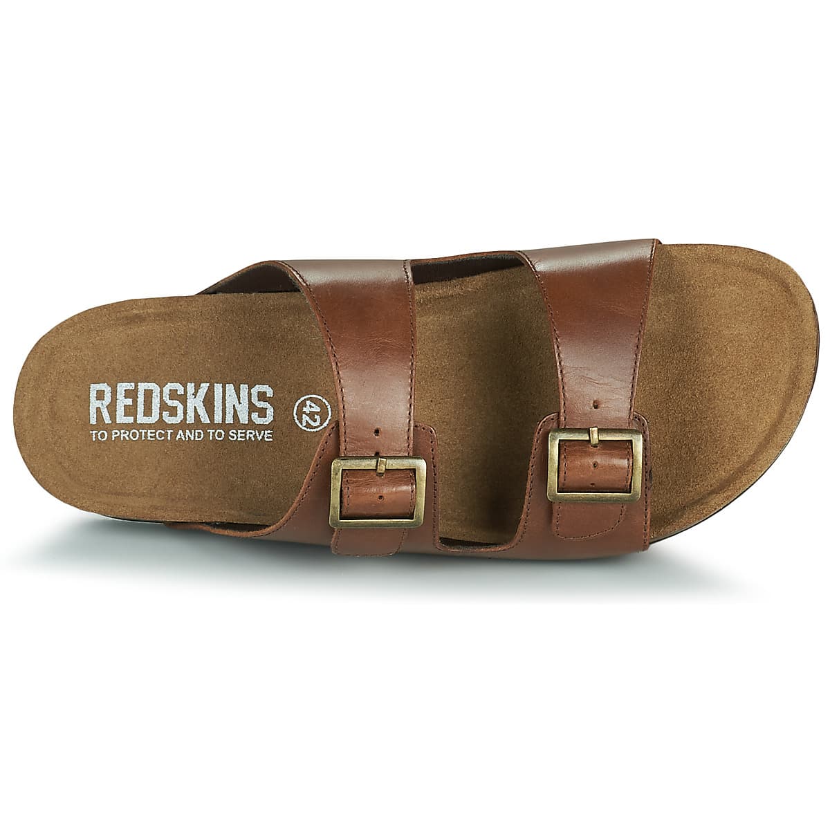 Men's Mules Redskins Brown