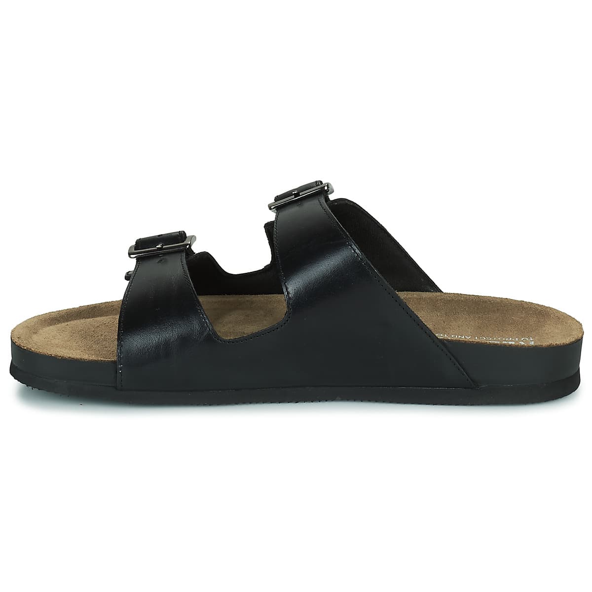 Men's Mules Redskins Black