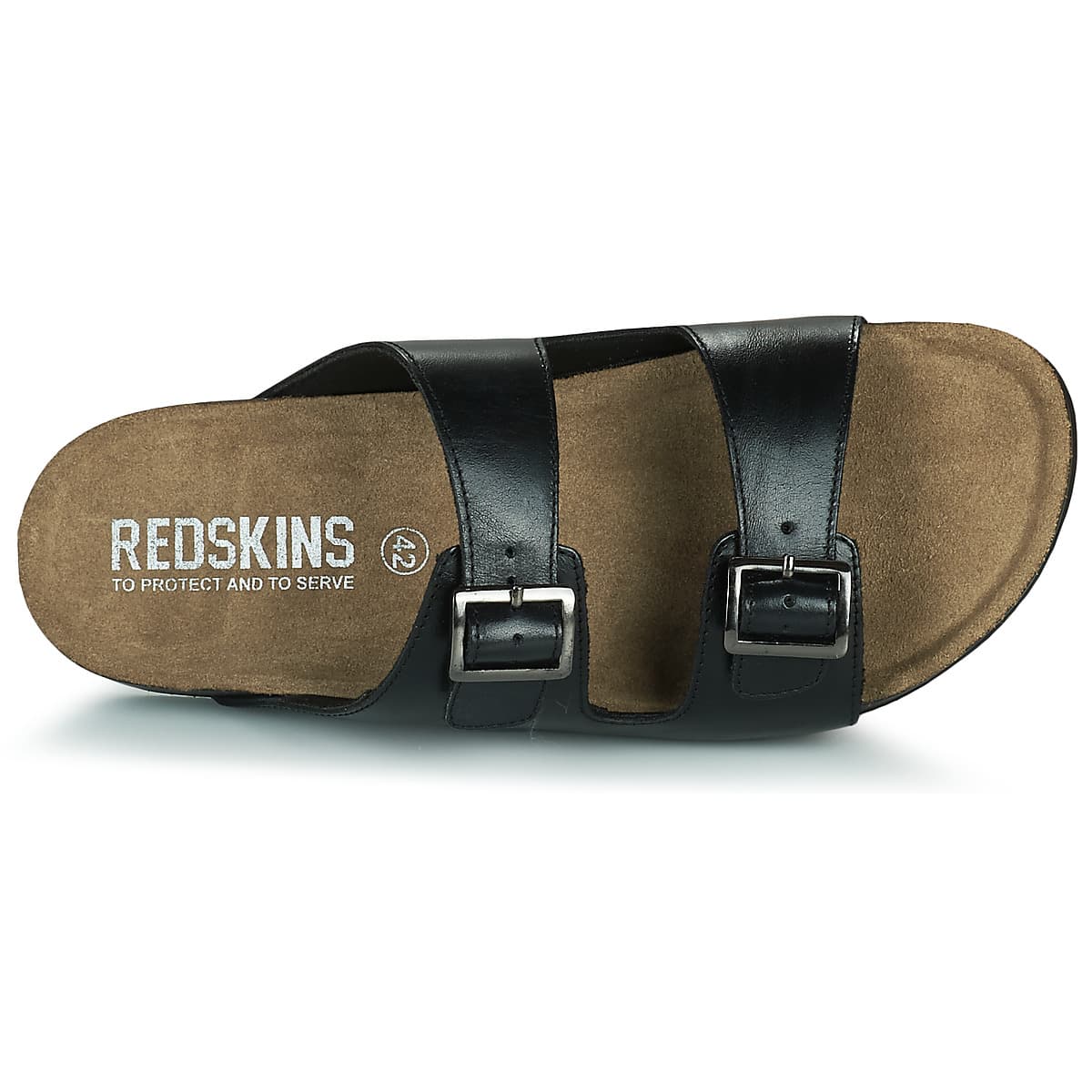 Men's Mules Redskins Black