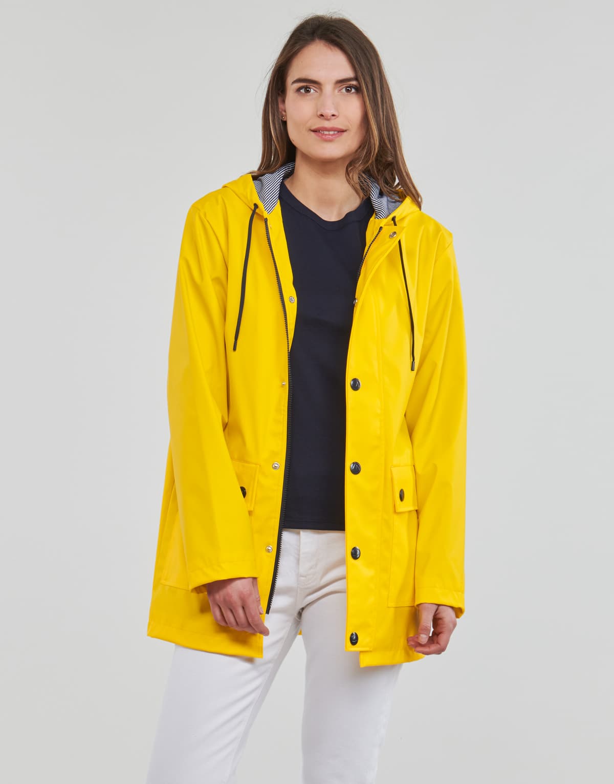 Women's Parkas Petit Bateau Yellow