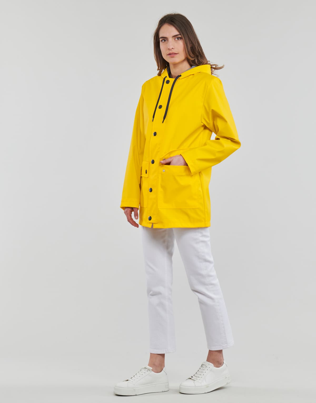 Women's Parkas Petit Bateau Yellow