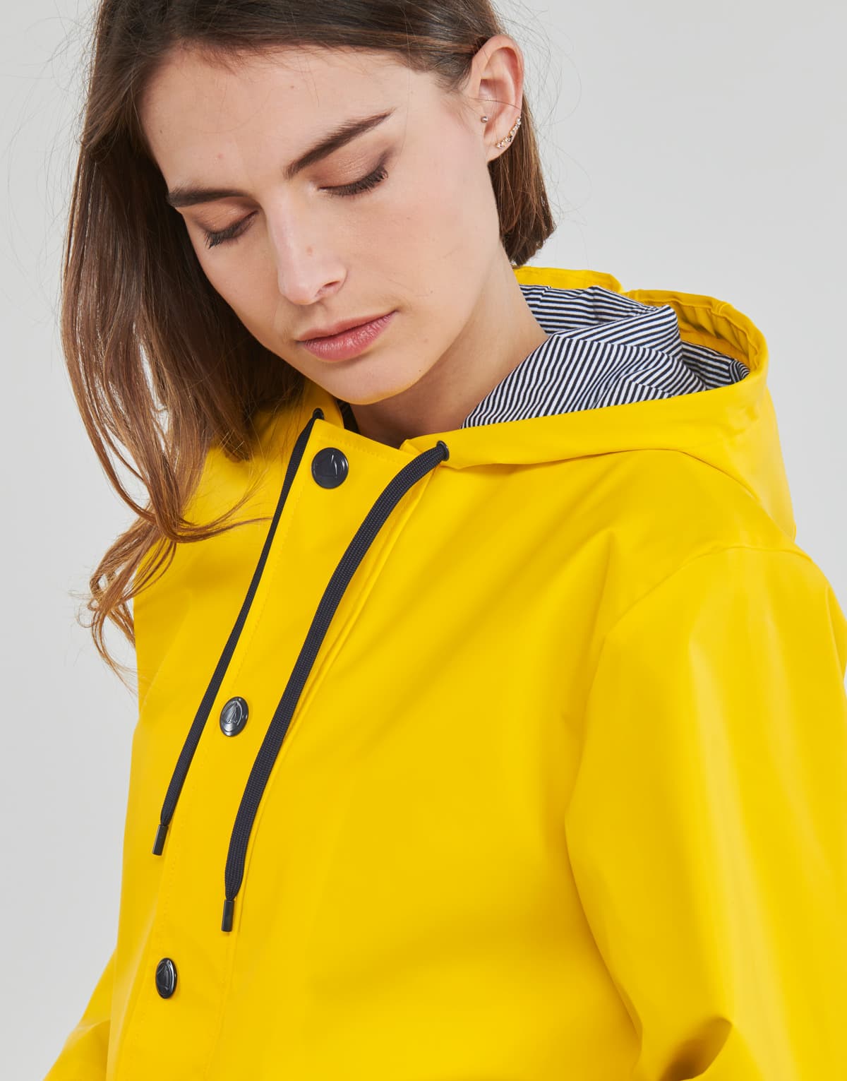 Women's Parkas Petit Bateau Yellow