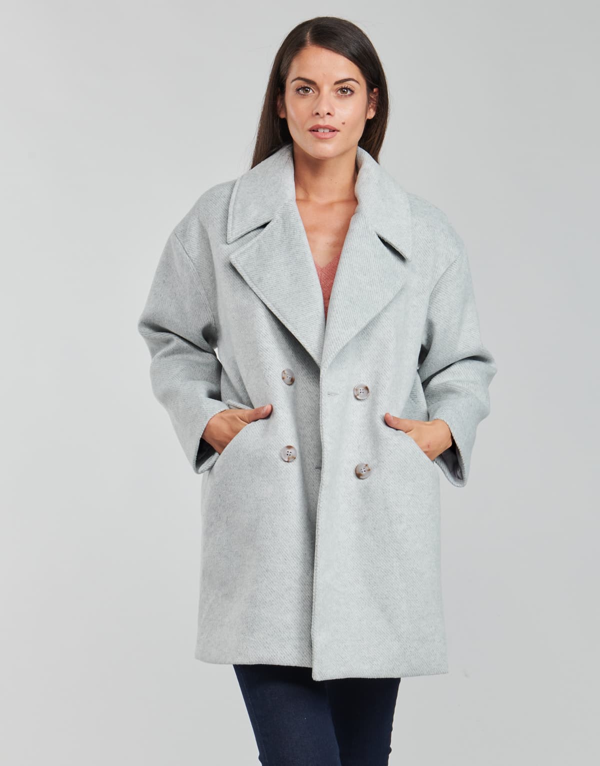 Women's Coats Betty London Gray