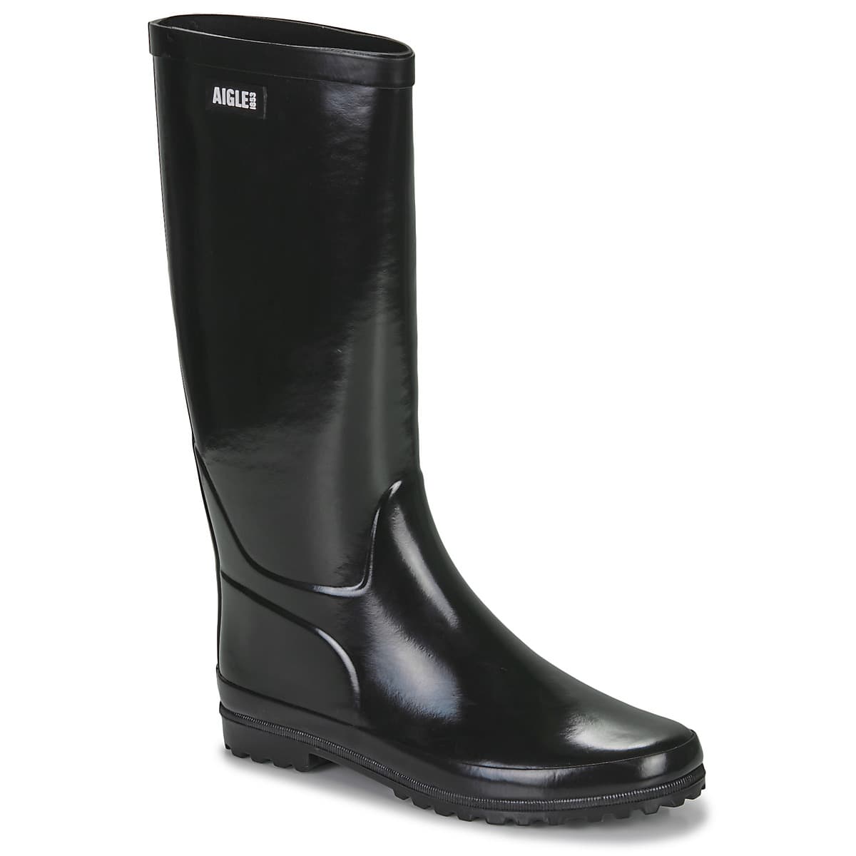 Women's Wellington Boots Aigle Black