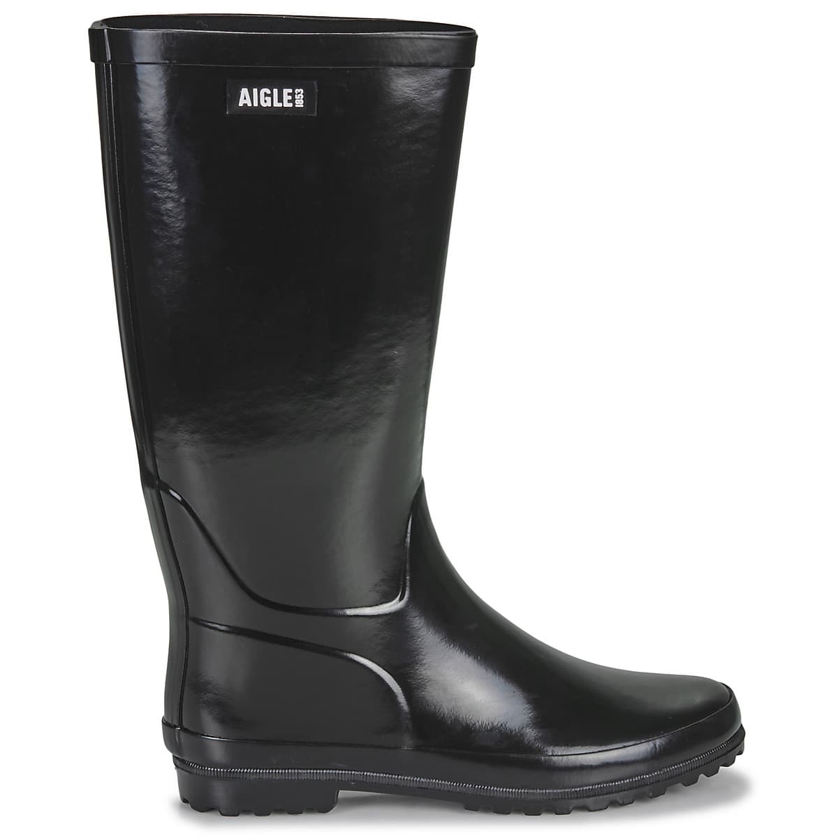 Women's Wellington Boots Aigle Black