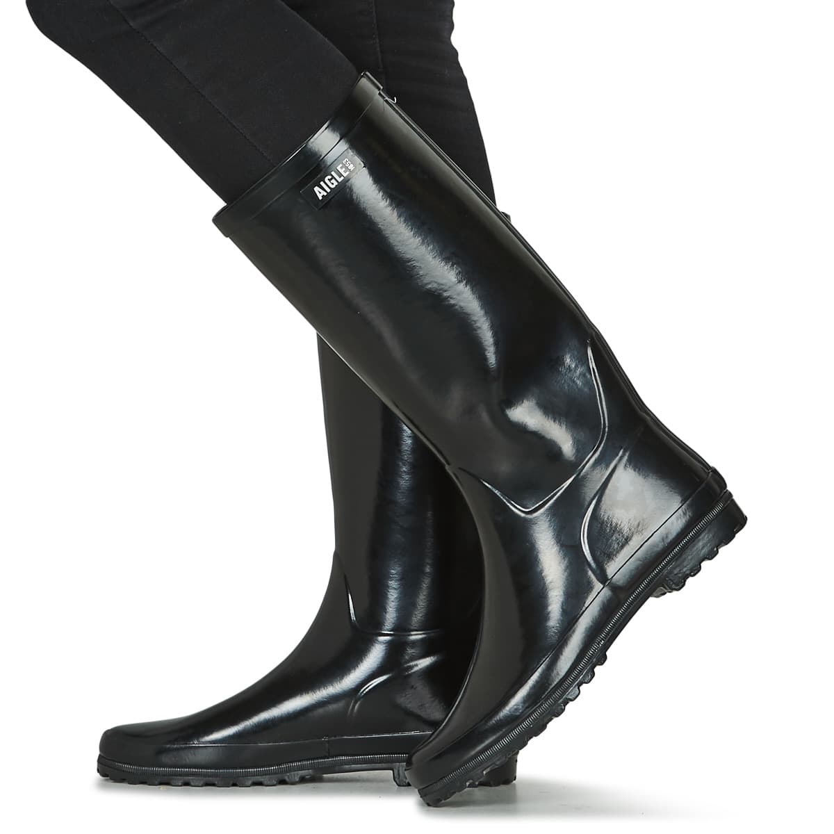 Women's Wellington Boots Aigle Black