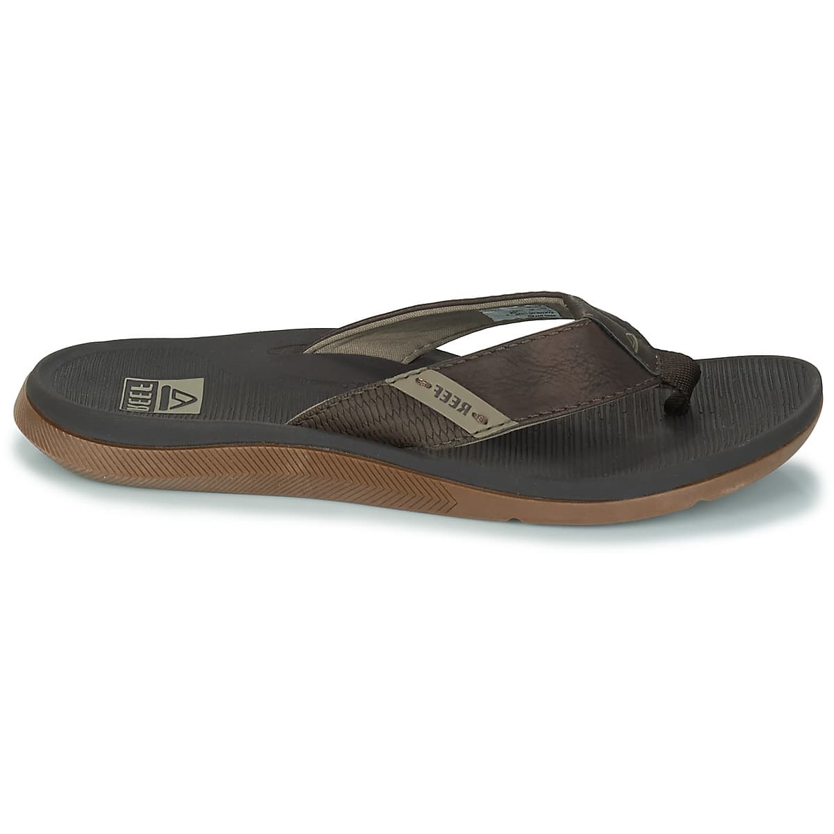 Men's Flip Flops Reef Brown