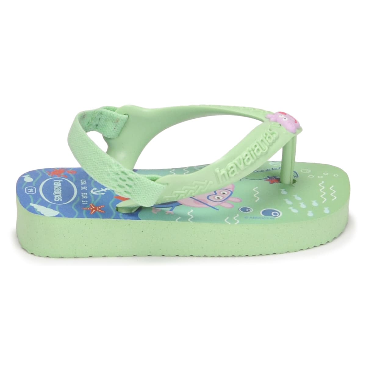 Boys' Flip Flops Havaianas Green